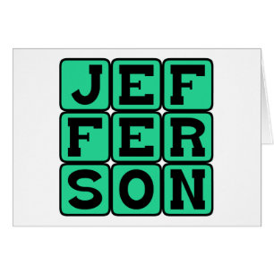 Thomas Jefferson, amerikanischer Präsident