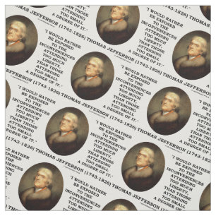 Thomas Jefferson belästigt zu viel Freiheit Stoff