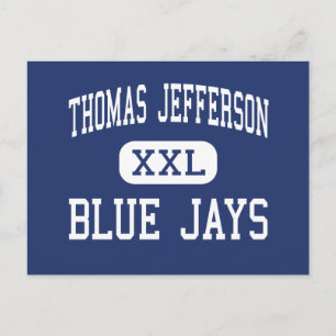 Thomas Jefferson Blue Jay Middle Eugene Postkarte