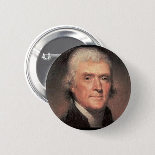 Thomas Jefferson Button (Vorne & Hinten)