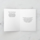 Thomas Jefferson Declaration of Independence Card Karte (Innenseite)