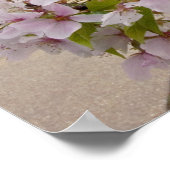 Thomas-Jefferson-Denkmal mit Kirschblüten Poster (Ecke)