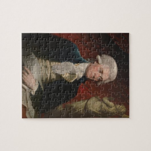 Thomas Jefferson durch Mather Brown (1786) Puzzle (Horizontal)