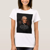 Thomas Jefferson durch Rembrandt - Altar des T-Shirt (Vorderseite)