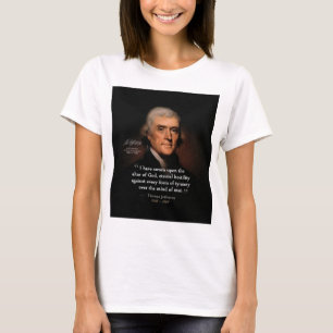 Thomas Jefferson durch Rembrandt - Altar des T-Shirt