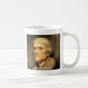 Thomas Jefferson "Ehrlichkeit" Weisheitszitate Ges Kaffeetasse