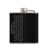 Thomas Jefferson Flachmann (Rückseite)