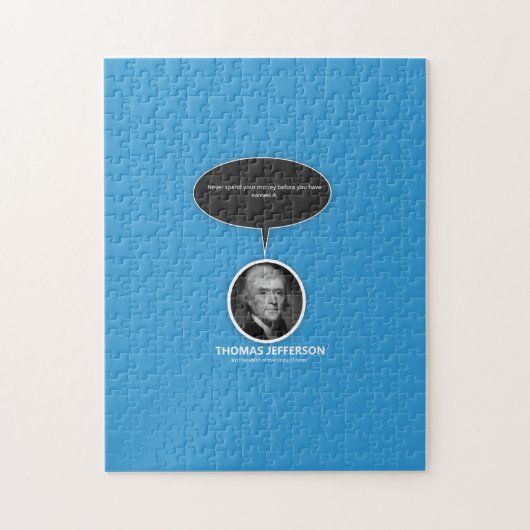 Thomas Jefferson Foto Puzzle (Vertikal)