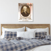 Thomas Jefferson - Freiheit Leinwanddruck (Insitu (Schlafzimmer))