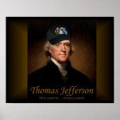 Thomas Jefferson FÜTTERTE UP Poster (Vorne)