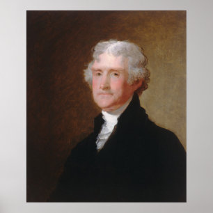 Thomas Jefferson - Gilbert Stuart Fine Art Poster