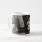 Thomas Jefferson Hands Tasse (Vorderseite Links)