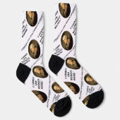 Thomas Jefferson Ich kann nicht ohne Buchziffer le Socken (Rechts)