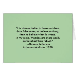 Thomas Jefferson - immer besseres Gibney-Museum