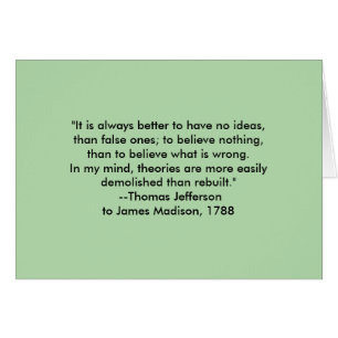 Thomas Jefferson - immer besseres Gibney-Museum