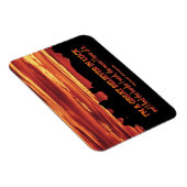 Thomas Jefferson Inspirational Zitat "Luck" Flexi Magnet (Rechte Seite)