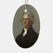 Thomas Jefferson Keramikornament (Links)