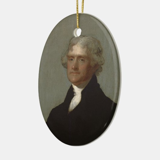 Thomas Jefferson Keramikornament (Links)