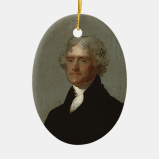 Thomas Jefferson Keramikornament (Vorne)