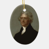Thomas Jefferson Keramikornament (Hinten)