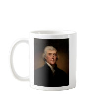 Thomas Jefferson Liberty Quote Coffee Tasse