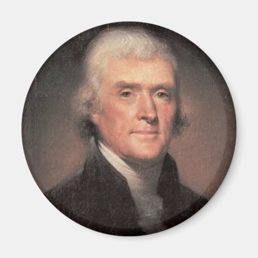 Thomas Jefferson Magnet (Vorne)