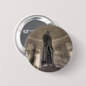 Thomas Jefferson Memorial Bronze Statue Button (Vorne & Hinten)