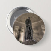 Thomas Jefferson Memorial Bronze Statue Button (Vorne & Hinten)
