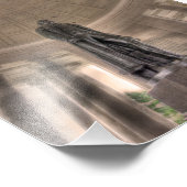 Thomas Jefferson Memorial Bronze Statue Fotodruck (Ecke)