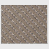 Thomas Jefferson Memorial Bronze Statue Geschenkpapier (Flach)