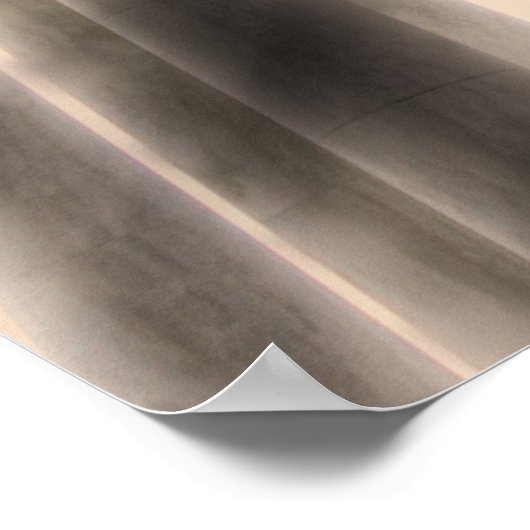 Thomas Jefferson Memorial Bronze Statue Poster (Ecke)