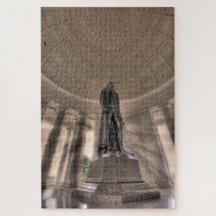 Thomas Jefferson Memorial Bronze Statue Puzzle