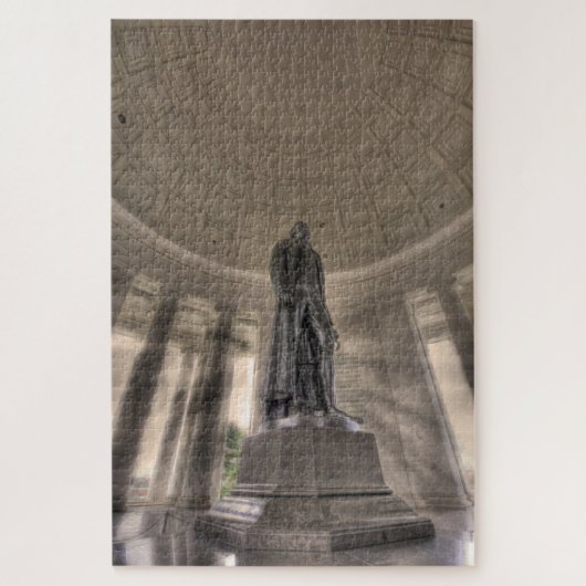 Thomas Jefferson Memorial Bronze Statue Puzzle (Vertikal)