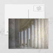 Thomas Jefferson Memorial Circular Colonnade Postkarte (Vorne/Hinten)