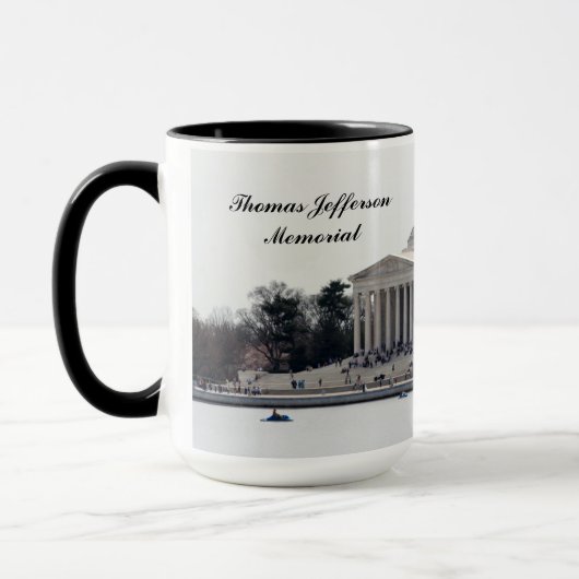 Thomas Jefferson Memorial Coffee Tasse (Links)