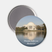 Thomas Jefferson Memorial Magnet (Vorderseite/Rückseite)