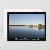 Thomas Jefferson Memorial Postkarte (Vorne/Hinten)