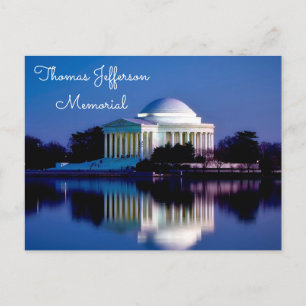 Thomas Jefferson Memorial Postkarte