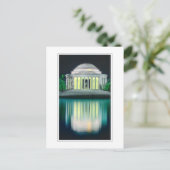 Thomas Jefferson Memorial Postkarte (Stehend Vorderseite)