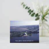 Thomas Jefferson Memorial Postkarte (Stehend Vorderseite)