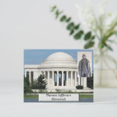 Thomas Jefferson Memorial - Postkarte (Stehend Vorderseite)