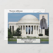 Thomas Jefferson Memorial - Postkarte (Vorne/Hinten)