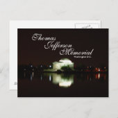 Thomas Jefferson Memorial, Washington D.C. Postkarte (Vorne/Hinten)