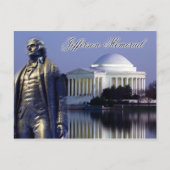 Thomas Jefferson Memorial, Washington, D.C. Postkarte (Vorderseite)