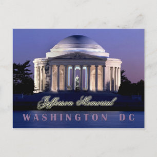 Thomas Jefferson Memorial, Washington, D.C. Postkarte