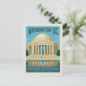 Thomas Jefferson Memorial | Washington, D.C. Postkarte (Stehend Vorderseite)