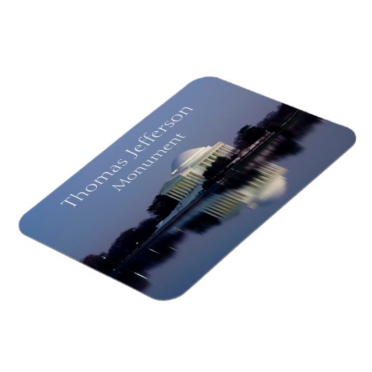 Thomas Jefferson Memorial, Washington, DC Magnet (Linke Seite)