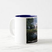 Thomas Jefferson Monticello Zweifarbige Tasse (Vorderseite Links)