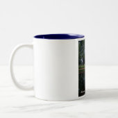 Thomas Jefferson Monticello Zweifarbige Tasse (Links)