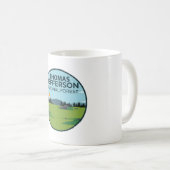 Thomas Jefferson National Forest Kaffeetasse (VorderseiteRechts)